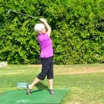 Our palm springs RV park residents enjoy the pitch and putt course daily