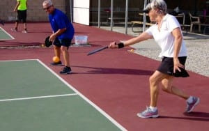 Pickleball is just one activity that our residents love